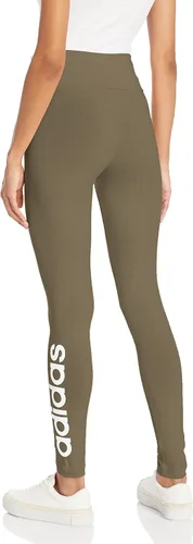 Vista 2 de adidas Leggings Essentials de cintura alta con logotipo para mujer