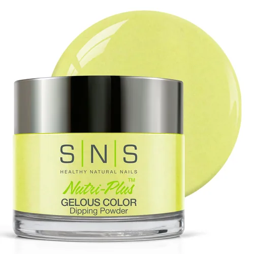 Vista 29 de SNS - Polvo de inmersión para uñas, polvo de inmersión de color geloso, Belvedere Lookout (amarillo, crema), color de uñas de larga duración dura 14
