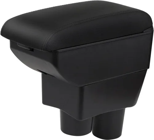 Vista 11 de Para Suzuki Jimny Reposabrazos JB23 JB43 1999-2018 Reposabrazos de coche Organizador de consola Caja de almacenamiento Reequipamiento Piezas