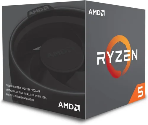 Vista 2 de Procesador AMD Ryzen 5 2600 con enfriador Wraith Stealth - YD2600BBAFBOX