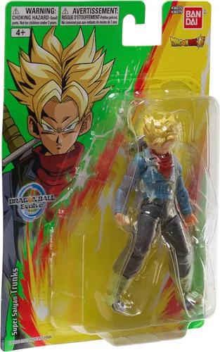 Vista 14 de Bandai America - Figura de acción Dragon Ball Evolve 5 Super Saiyan Trunks