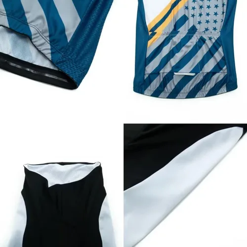 Vista 4 de Maillot de ciclismo - hombres y mujeres ropa de ciclismo Jersey de ciclismo conjunto de ciclismo camisas de ciclismo transpirable secado rápido