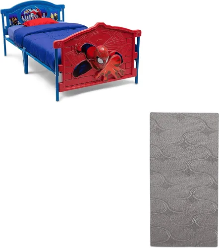 Vista 9 de Delta Children Cama Individual de Plástico con Piecera 3D, Disney Minnie Mouse