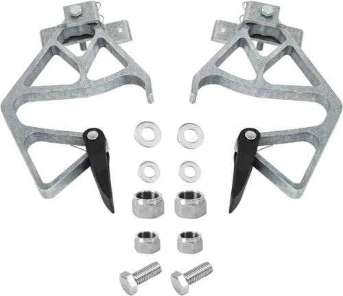 Vista 6 de 29-1 Kit de reemplazo de aleta para Werner Lock Kit de reemplazo para Werner/Louisville/Keller Piezas de escaleras de extensión de aluminio y fibra