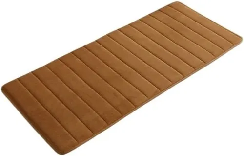 Vista 4 de Alfombra antideslizante de Baño De Espuma Viscoelástica, Tapete Moderno, Antideslizante, 3 Unidades Por Juego Alfombras de Baño
