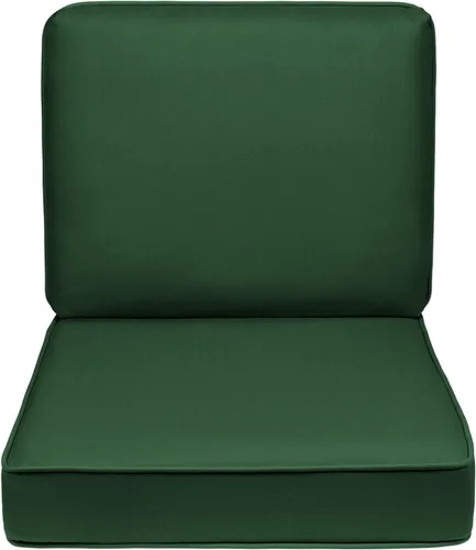 Vista 36 de Quality Outdoor Living - Cojín profundo para asiento y respaldo, 23 x 26 pulgadas, menta