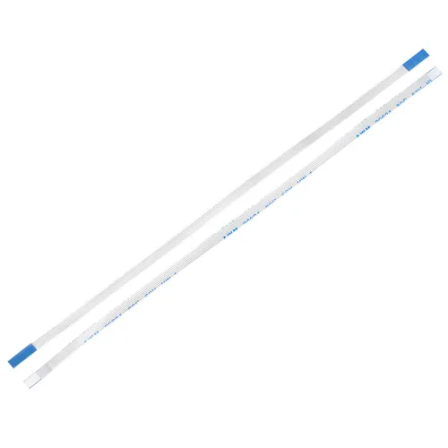 Vista 27 de uxcell Cable plano flexible, 5 pines de 0.020 in de paso de 1.181 in, FPC FFC, cable de cinta flexible para TV LCD, audio para automóvil