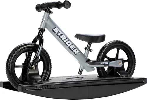 Vista 9 de Strider Bicicleta mecedora deportiva 2 en 1, de 6 meses a 4 años, color Negro