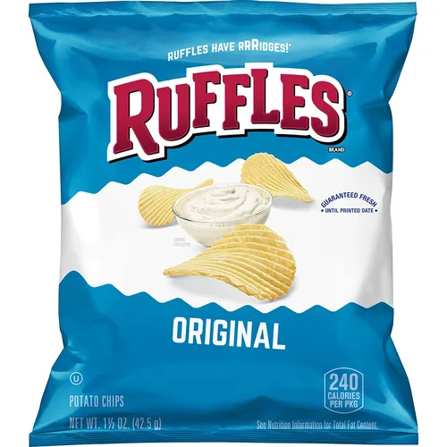 Vista 4 de Ruffles Original - Papas fritas, 1.5 onzas (paquete de 64)