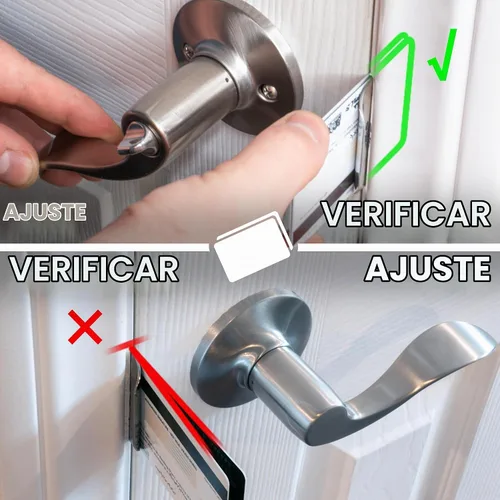 Vista 5 de BrainExploder Placa de Golpe Silenciadora de Puerta – Flexible, Solución Eliminadora de Ruido para Pestillos Ruidosos Se Ajusta Sin Negro