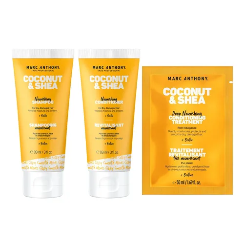 Vista 9 de Marc Anthony Champú y acondicionador de aceite de argán con queratina, hidratante e hidratante para cabello seco y opaco. Repara, fortalece y revive