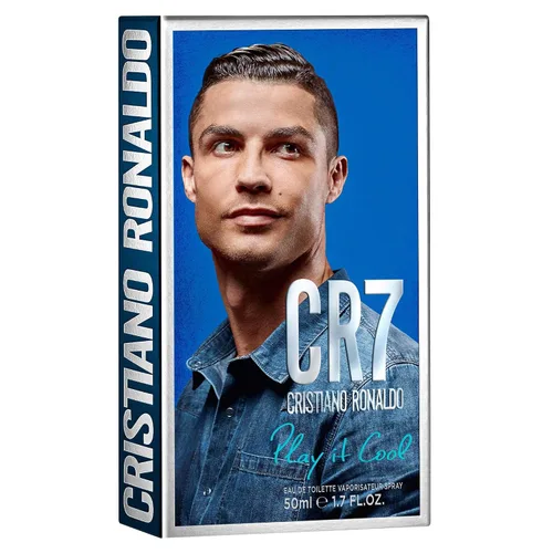 Vista 10 de Cristiano Ronaldo - CR7 Play It Cool - Eau de Toilette Spray para hombre - Fragancia fresca picante y aromática con notas de bergamota, cardamomo