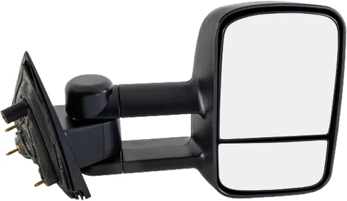 Vista 96 de Kool Vue - Espejo calefactable izquierdo para Chevrolet Silverado 1500 GMC Sierra 1500 2007-2013 plegable eléctrico con luz de señal y lámpara
