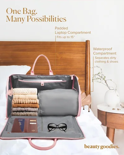 Vista 4 de Convertible Garment Bags for Travel, Suit Bag Travel Carry On, Garment Duffle Bags for Travel, Garment Bags for Hanging Clothes Travel, Suit Travel
