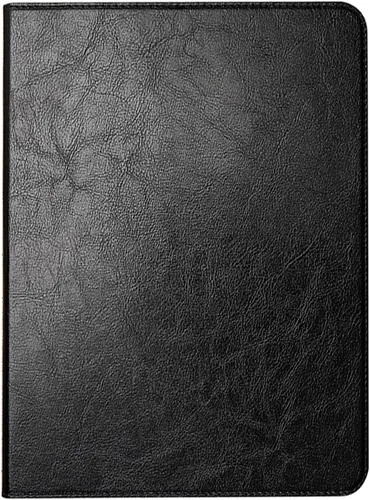 Vista 6 de Funda para iPad de 10.2 pulgadas, 9ª/8ª/7ª generación 2021/2020/2019, piel auténtica, función de encendido y apagado automático. Negro clásico
