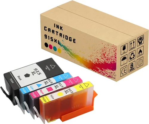 Vista 11 de 915XL Cartucho de tinta de repuesto compatible con HP 915XL, para impresoras HP OfficeJet 8010 8012 8013 8015 8020 8022 8023 8026 8028 8030, 1 negro