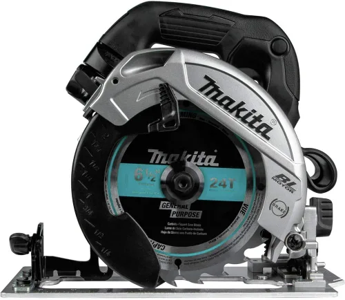 Vista 3 de Makita XSH04RB 18V LXT Kit de sierra circular sin escobillas sin escobillas de iones de litio subcompacto de 6-1/2" (2.0Ah)