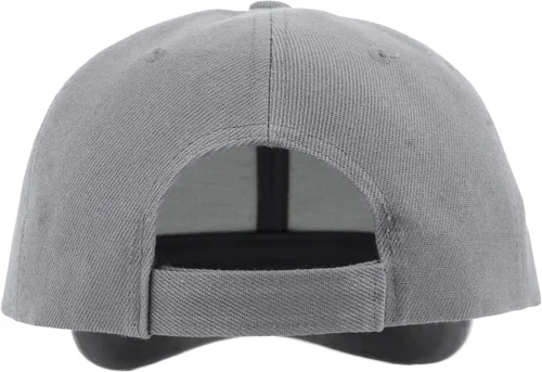 Vista 20 de Gorras de béisbol con correa trasera ajustable, lisas, negras, 12