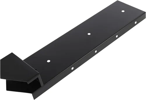 Vista 4 de Kit de reparación de postes de valla de 6 x 6 pulgadas, soporte para poste de valla de anclaje resistente, doble soporte, reparación de madera