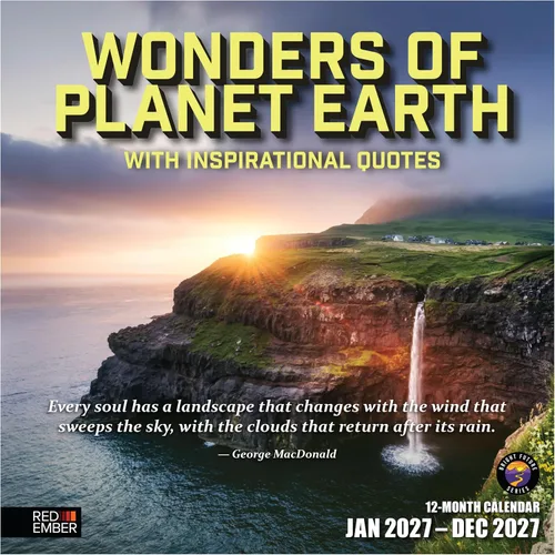 Vista 64 de RED EMBER National Parks - Calendario de pared 2027 de 12 meses 02 - Untamed & Hermosos Parques Nacionales