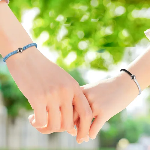 Vista 6 de Pulsera de fotos personalizada para hombres y mujeres, pulsera de proyección de fotos personalizada, pulseras de fotos circulares con imagen