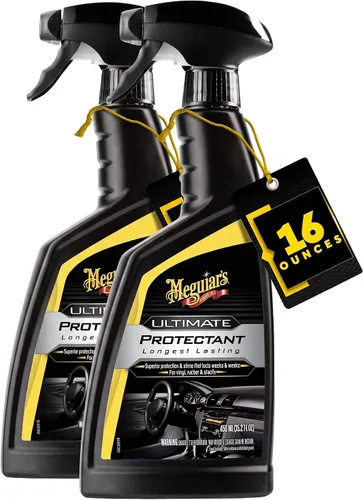 Vista 10 de Kit de limpieza para el interior del automóvil Meguiar's, Protector de interior Exterior & Interior Protectant with UV Clear Coat Technology