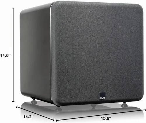Vista 5 de SVS SB-2000 Pro DSP Controlado de 12 Pulgadas, Subwoofer Sellado (Negro Piano)