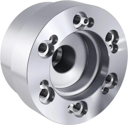 Vista 6 de Accusize Industrial Tools Portabrocas 5C de 5-1/2 '' con montaje integral de Camlock D1-5, perno de 3/4 pulgadas, 0269-0015 Soporte integral D1-5