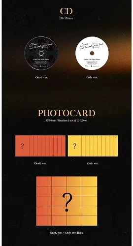 Vista 4 de DAY6 - The Book of Us Negentropy - Chaos Swallowed Up in Love, All Covers Set incl. CD, Photobook, Photocard, Logo Sticker, Message Card, Bookmark