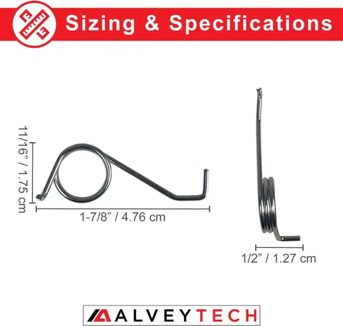Vista 2 de AlveyTech Resorte tensor de cadena – Se adapta al scooter eléctrico Razor E300 V36+, repuesto único para bicicletas de velocidad mini, triciclo