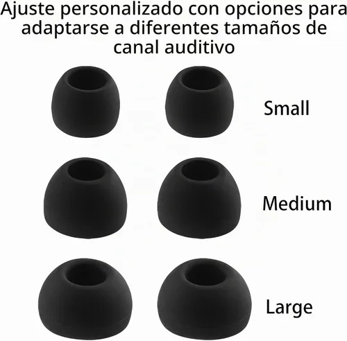 Vista 7 de Puntas de silicona de repuesto para JBL Endurance Peak 3 / Run 2 Compatible con JBL Endurance Peak II / Peak / Race TWS Earbuds, 6 pares