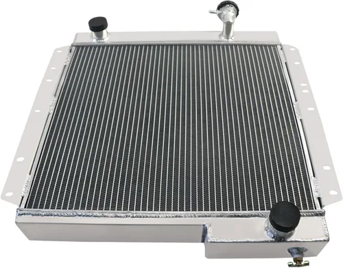 Vista 4 de ALLOYWORKS Radiador de aluminio de 4 filas para Toyota Land Cruiser FJ40 FJ45 Gasolina 3.9L/4.2L GAS MT All Aluminum Radiator. Superior cooling