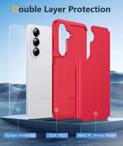 Vista 418 de FNTCASE Funda para iPhone 17 Pro: Fundas delgadas translúcidas de color azul claro compatibles con MagSafe, protección completa de la cámara