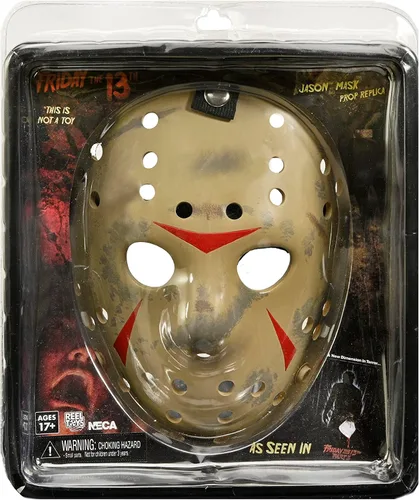Vista 3 de NECA Friday the 13th Prop Replica máscara de Jason (parte 3)