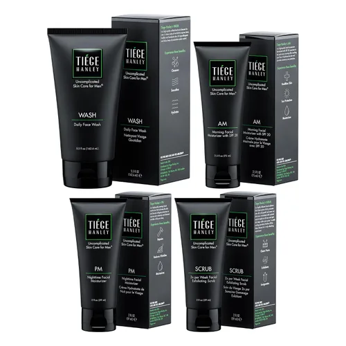 Vista 10 de Tiege Hanley Sistema de cuidados para hombre – Nivel 1