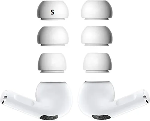 Vista 9 de JNSA Puntas de espuma viscoelástica prémium compatibles con AirPods Pro de 2ª generación y 1ª generación, sin dolor de silicona para las orejas.