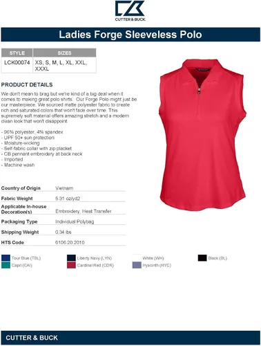 Vista 3 de Cutter & Buck de punto para mujer
