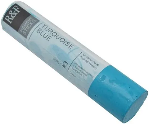 Vista 57 de R&F Handmade Paints - Pigmento profesional al óleo en barra, naranja lizarina, 6.4 fl oz