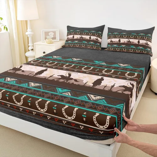 Vista 41 de Juego de ropa de cama con estampado de leopardo, tamaño individual, juego de cama de guepardo africano para decoración de dormitorio