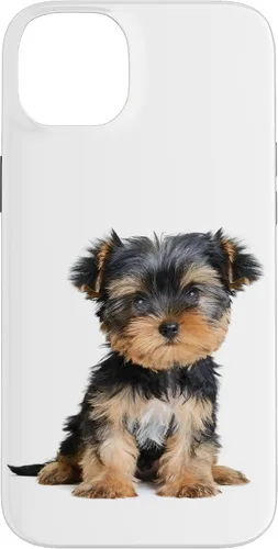Vista 15 de Yorkie Puppy Portrait Cute Yorkshire Terrier Dog Lover - Carcasa para iPhone 17