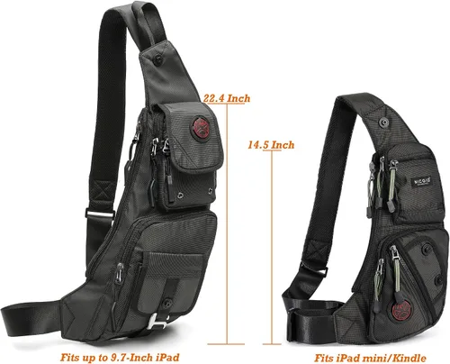 Vista 65 de Nicgid Sling Bag - Mochila bandolera para hombre), LYSB01NH075BJ-SPRTSEQIP