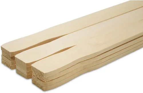 Vista 12 de Palitos de pintura de 6 pulgadas, caja de 50 agitadores de pintura de madera dura, paletas de mezcla de madera para epoxi o resina, marcadores
