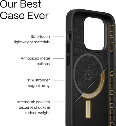 Vista 4 de Moment Funda para cámara para iPhone 15, compatible con MagSafe, fija filtros QuickLock y lentes de la serie T (montaje se vende por separado)