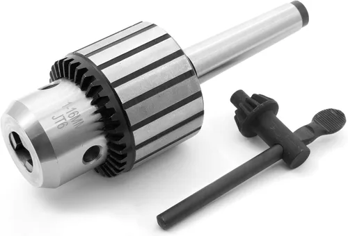 Vista 5 de WEN LA3421 - Mini torno de madera de sobremesa de velocidad variable de 3.2 amperios, 8 x 13 pulgadas, negro y mandril de taladro con llave LA164K