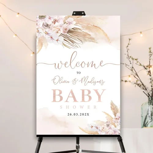 Vista 8 de Letrero de bienvenida personalizado para baby shower, letrero de bienvenida personalizado para bebé, letrero de bienvenida de globo azul, decoración