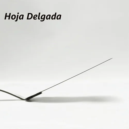 Vista 3 de Espátula flexible de acero inoxidable, volteador de metal fino