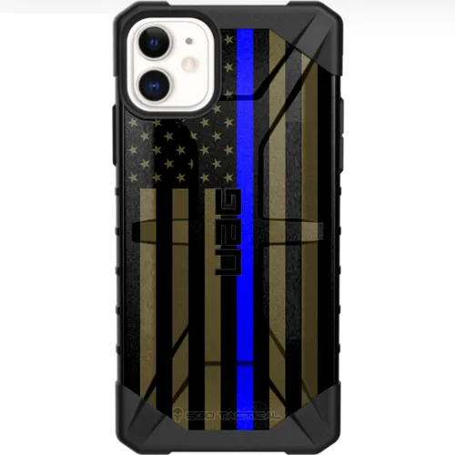 Vista 64 de EGO TACTICAL Limited Edition UAG Urban Armor Gear case Compatible with iPhone 12 Mini [5.4" Screen] A-10 Warthog