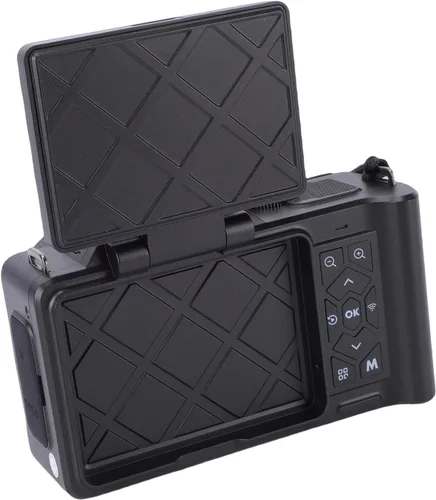 Vista 8 de EBTOOLS Cámara digital 4K, 64Mp, pantalla abatible de 3 pulgadas, rotación de 180, zoom digital 18X, enfoque automático, grabación de video, gran