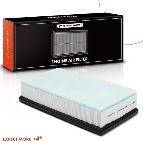Vista 8 de A-Premium Filtro de Aire del Motor Delantero Compatible con Volkswagen Atlas 2018-2023, Atlas Cross Sport 2020-2023, Reemplazo# 3QF129620