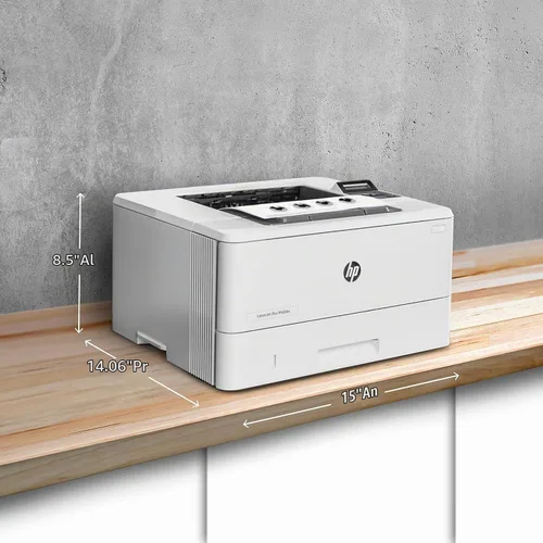 Vista 5 de HP - Laserjet Pro M404dn - Impresora láser monocromática con Ethernet integrado e impresión de doble cara, Negro talla única
